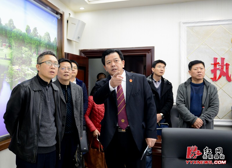 省文明辦來我縣考核驗收省文明標兵單位創建工作