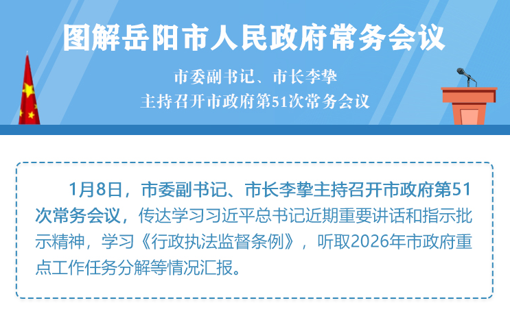 圖解：嶽陽市人民政府第51次常務會議